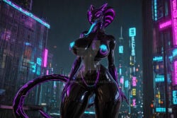 1girls ai_generated animal_humanoid anthro artist_request ass big_ass big_breasts big_thighs black-skinned_female black_body black_skin breasts bust busty chest curvaceous curvy curvy_figure cyberpunk dark-skinned_female dark_skin deviantart digital_media_(artwork) female hips hourglass_figure huge_ass huge_breasts huge_thighs humanoid large_ass large_breasts large_thighs legs mature mature_female reptile reptile_girl reptile_humanoid reptilian serpent slim_waist snake snake_girl snake_humanoid thick thick_hips thick_legs thick_thighs thighs unknown_artist voluptuous waist wide_hips wide_thighs