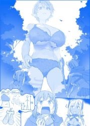 ai-chan_(tawawa) alternate_version animated big_breasts breast_expansion breast_growth breasts_bigger_than_head broken_scale demon_girl discord_(app) edited_image fantasy getsuyoubi_no_tawawa giantess himura_kiseki large_breasts liska massive_breasts sequence tagme video weight_scale