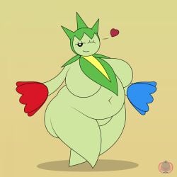 anthro anthropomorphic ass belly big_ass big_belly big_boobs big_booty big_breasts big_butt big_tits big_tummy boobs booty breasts butt chubby chubby_female fat fat_girl female flower hips pokemon pokemon_(species) pokemorph pudgy roselia s0rcius shortstack shortstack_female sorcius_(artist) thicc thicc_thighs thick thick_thighs tits tubby tummy winking winking_at_viewer