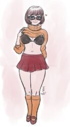 velma dinkley from scooby-doo by sombresnuances
