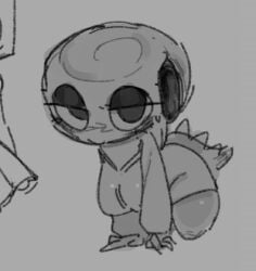 dino snore shelly from dandy's world by galeforcekid