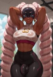 twintelle from arms (game) by velonix