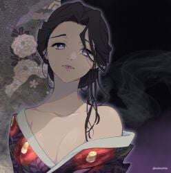 tamayo (kimetsu no yaiba) from demon slayer by dalc rose
