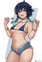 venti (genshin impact) from genshin impact by hioyami