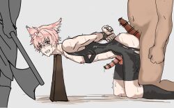 3boys axe catboy execution gay gore guro imminent_death imminent_rape male male_death male_only male_ryona yaoi 欲野