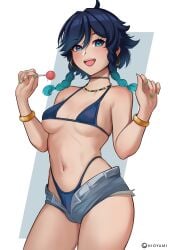 venti (genshin impact) from genshin impact by hioyami