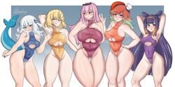 gawr gura from hololive by anekoe98