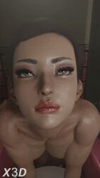 chun-li from street fighter by x3d