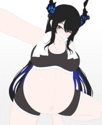nerissa ravencroft from hololive by arkone