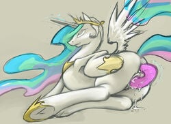 dildo equine female friendship_is_magic hobbes_maxwell horn horse my_little_pony pony princess princess_celestia_(mlp) royalty sex_toy