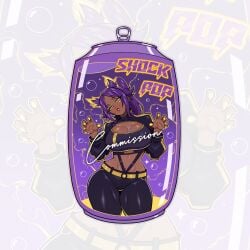 shihouin yoruichi from bleach by ochi