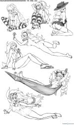 1girls anus ass breasts female noisetanker nude one_piece perona pussy tagme