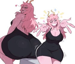 ashido mina from boku no hero academia by kharon