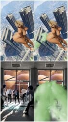 3d artist_request ass big_ass big_breasts boobs breasts destruction fart farting female giant_ass giantess grand_theft_auto grand_theft_auto_online gta_online_female_character los_santos naked naked_female nude nude_female tagme