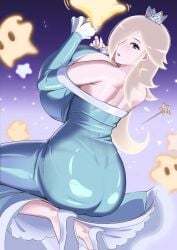 princess rosalina from mario (series) by candle laz