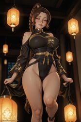 1girls ai_generated avatar female female_only honeywaifu solo ty_lee