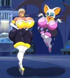 rouge the bat from sonic (series) by turboranger