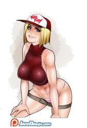 blonde_hair blue_mary breasts fatal_fury female female_only jago_dibuja king_of_fighters looking_at_viewer nude pussy smile snk belt hat panties 1girls bending bending_over big_ass big_breasts blue_eyes breasts_out cameltoe clothed clothed_female curvy female_focus jagodibuja light-skinned_female light_skin pale-skinned_female pale_skin short_hair smiley_face smiling_at_viewer standing thick_thighs thighs tits_out wide_hips