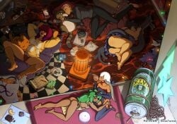 5girls apron ass breasts catnip_(noisetanker) female kahnya_(noisetanker) minette_(noisetanker) noisetanker nude rosie_(noisetanker) tagme
