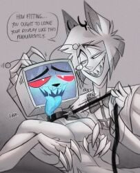 alastor (hazbin hotel) from hazbin hotel by ranksauce