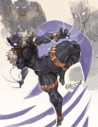 black panther (marvel) from marvel by al3s