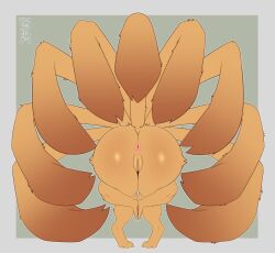 ninetales from pokemon by justkindofhere