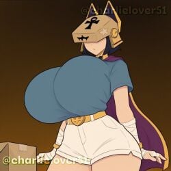 ai_generated big_ass big_breasts brawl_stars finx_(brawl_stars) goo_girl gooning rule_63
