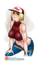 blonde_hair blue_mary breasts fatal_fury female female_only jago_dibuja king_of_fighters looking_at_viewer nude pussy smile snk belt hat panties 1girls bending bending_over big_ass big_breasts blue_eyes breasts_out cameltoe clothed clothed_female curvy female_focus jagodibuja light-skinned_female light_skin pale-skinned_female pale_skin short_hair smiley_face smiling_at_viewer standing thick_thighs thighs tits_out wide_hips