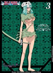 1girls arrancar bleach espada female female_only nelliel_tu_odelschwanck solo tagme torn_clothes