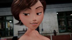 1girls 2boys 3d anianiboy brown_eyes brown_hair cum cum_in_mouth cum_in_pussy cum_inside cum_on_breasts dark-skinned_male dark_skin double_handjob double_penetration ejaculation fellatio handjob handjob_while_penetrated helen_parr interracial irrumatio large_breasts light-skinned_female light_skin long_video longer_than_2_minutes missionary_position multiple_boys tagme the_incredibles throat_swabbing vaginal_penetration very_dark_skin video