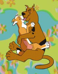 akita andromorph blush canid canine canis cowgirl_position domestic_dog duo feral french_kissing from_front_position great_dane hanna-barbera hi_res intersex intersex/male kissing making_out male mammal mastiff molosser on_bottom on_top scooby-doo scooby-doo_(series) sex size_difference spitz x-ray_view yasuno yasuno_(yasuno)