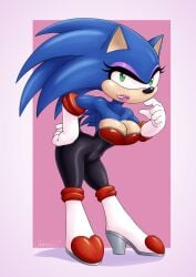 big_breasts boots cleavage crossz gloves heel_boots heels lipstick makeup rouge_the_bat rule_63 smut sonic_(series) sonic_adventure_2 sonic_the_hedgehog sonic_the_hedgehog_(archie) sonic_the_hedgehog_(comics) sonic_the_hedgehog_(idw) sonic_the_hedgehog_(series) sonique_the_hedgehog thick thick_ass thick_hips thick_thighs tight_clothes tight_clothing