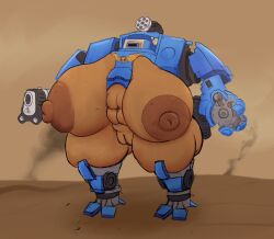 dreadnought_(warhammer_40k) huge_ass huge_breasts hyper_ass hyper_breasts mecha robot space_marine warhammer_(franchise) warhammer_40k