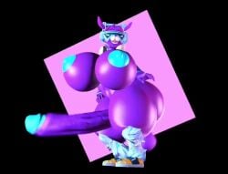 3d anthro anus big_ass big_breasts big_penis breasts bubble_butt dj_bop fortnite furry futanari huge_ass huge_breasts huge_cock nicolaowo penis tagme thick_thighs twerking video wide_hips