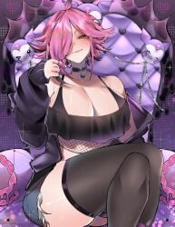 ai_generated ass big_breasts breast_grab breasts breasts_out female female_only indie_virtual_youtuber long_hair neneefthy pink_hair shorts solo solo_female thick_ass thick_thighs thighhighs thighs twitch twitch.tv twitter virtual_youtuber vtuber youtube youtube_hispanic youtuber youtubers