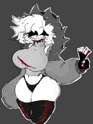 blood dangerous edgy female_only insane sans sans_au sociopath sociopath_sans tagme undertale undertale_au