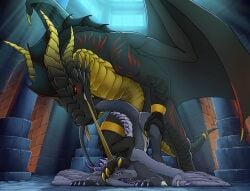 animated animated dragon feral feral_on_feral feral_penetrated feral_penetrating questionable_consent tagme