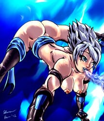 1girls 2d ass ass_focus ass_up freezing frost_(mortal_kombat) mortal_kombat solo solo_female solo_focus tagme thegtb thick thick_ass thick_butt thick_hips thick_legs thick_thighs thigh_gap thigh_highs thighs white_hair