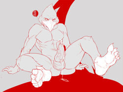 avian falco_lombardi fydbac male male_only nintendo penis precum star_fox video_games