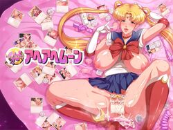 ami_mizuno bishoujo_senshi_sailor_moon blonde_hair breasts clothing cum cum_on_body cum_on_clothes cum_on_lower_body female human large_breasts makoto_kino mario_(artist) nipples photo_(object) rei_hino sailor_jupiter sailor_mars sailor_mercury sailor_moon skirt team-tanabe usagi_tsukino