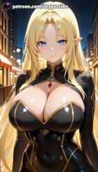 1girls 2025 ai_assisted ai_generated alpha_(the_eminence_in_shadow) anime artist_name bangs big_breasts big_breasts big_breasts big_chest blonde_hair blue_eyes bookshelf breast breasts breasts breasts building bust busty cape chest city city_lights cityscape cleavage elf explicit eyebrows_visible_through_hair female full_moon hi_res high_quality high_resolution highres large_breasts long_hair looking_at_viewer moon night night_sky patreon patreon_username pointy_ears sky skyline skypassion skyscraper smile solo stable_diffusion star_(sky) starry_sky the_eminence_in_shadow town watermark