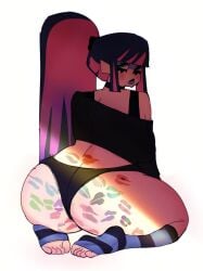 stocking anarchy from panty & stocking with garterbelt by fleshpie669
