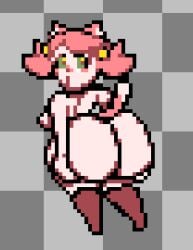 alternate_version_available ass ass_focus big_ass cat_ears cat_tail catgirl cheekybee547 mad_mew_mew pixel_art sprite sprite_art tagme trans_(lore) trans_woman trans_woman_(lore) transfem undertale