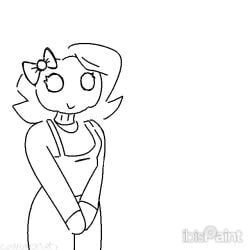 1futa animated black_and_white breast_expansion breasts corruption coulromepink cum cumming excessive_cum female female_to_futa futa_only futanari gif hyper_breasts hyper_penis intersex jacqueline_(monster_prom) monster_prom nipple_outline penis penis_expansion pleasured_face pumpkin pumpkin_girl pumpkin_head shocked sketch wardrobe_malfunction