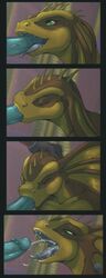 comic everquest female frills iksar oral panels sucking swallowing tongue