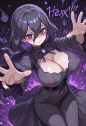 1girls ai_generated big_breasts breasts civitai creatures creatures_(company) erect_nipples female female_focus female_only game_freak goth goth_girl hex_maniac hex_maniac_(z-a) huge_breasts hylian_r34 large_breasts looking_at_viewer nintendo occult_maniac oppai pokemon pokemon_trainer retrousse_breasts sole_female solo solo_female tagme voluptuous voluptuous_female