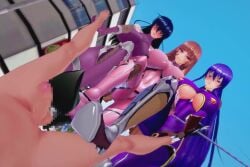 3d femdom shoejob tagme taimanin_(series) video