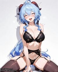 ai_assisted ai_generated anime anime_style big_ass big_breasts blue_hair breasts breasts clitoris curvaceous curvaceous_body curvaceous_female curvaceous_figure female female female_focus fit_female ganyu_(genshin_impact) genshin_impact girl girly hentai hourglass_figure huge_ass huge_breasts lingerie pussy sexy shiny uncensored vagina voluptuous voluptuous_female waifu waifu_diffusion waifuhent_ai
