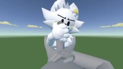 3d 3d_animation adult_female adult_male animated anonymous_male arm_on_chest blank_background blush_lines breasts chest_tuft cloud clouds erect_penis female flowers_in_hair furry furry_female furry_with_non-furry grabbing_penis gripping_cock gripping_penis handjob human_male humanoid_feet jerking jerkingoff_another large_breasts large_penis laying_down laying_on_back legs_apart male penis pov rec_room shorter_than_30_seconds stroking_cock stroking_dick stroking_penis submissive_female sunny_(melodynotmel) syntholsoul tagme video