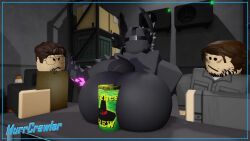 10_seconds 3d animated crushing crushing_can gootraxian human kaiju_paradise murrcrawler nightcrawler_(kaiju_paradise) raytraxian roblox roblox_game roblox_studio robloxian self_upload soda_can tagme video witchbrew_(kaiju_paradise)